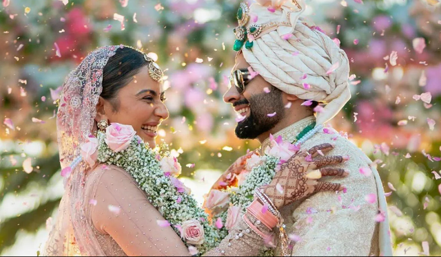 Rakul Preet Singh and Jackky Bhagnani Wedding Photo: रकुल प्रीत सिंह और जैकी भगनानी की शादी की पहली PHOTO